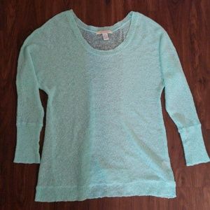 🌻 Love by design sweater L see through mint green